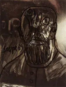Souza, F.N. (Artist). Untitled, 1969 | Painting