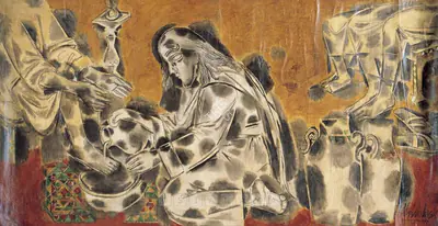 Alphonso (Artist). Christ Series, 1991 | Painting