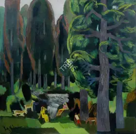 Kulkarni, K.S. (Artist). Protect Nature, Save Yourself, n.d. | Painting