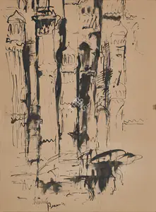Biswas, Nikhil (Artist). Untitled, n.d. | Painting