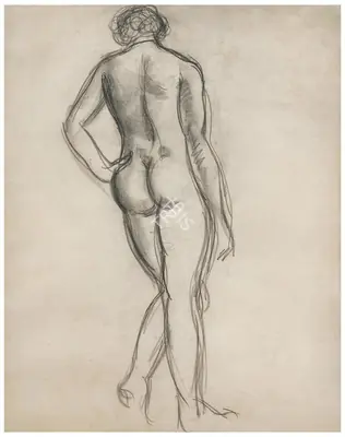 Sher-Gil, Amrita (Artist). Untitled, n.d. | Drawing