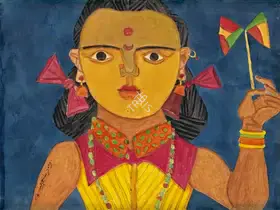 Goud, K. Laxma (Artist). Untitled, 2012 | Painting