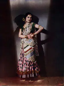 Neroy, D.B. (Artist), Shanta Apte | Oleograph, January 1943