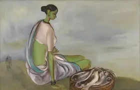 Prabha, B. (Artist). Untitled, 1976 | Painting