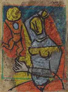 Husain, M.F. (Artist). Untitled, 1969 | Painting