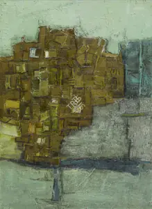 Ramkumar (Artist). Untitled (Landscape), c.1960s | Painting