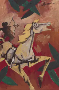 Husain, M.F. (Artist). Untitled, n.d. | Painting