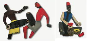 Husain, M.F. (Artist). Musicians, n.d. | Sculpture