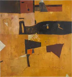 Haloi, Ganesh (Artist). Untitled (Landscape), 1996 | Painting