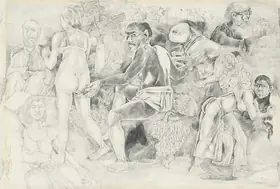 Goud, K. Laxma (Artist). Untitled, 1990 | Drawing