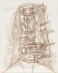 Souza, F.N. (Artist). Untitled, 1956 | Painting