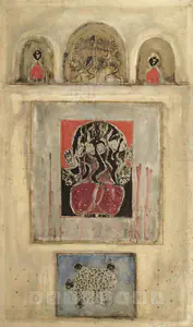 Naidu, Reddeppa (Artist). Deity Series, 1969 | Painting