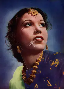 Unknown (Artist), Sitara | Oleograph, January 1943