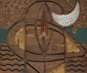 Sagara, Piraji (Artist). Homage to D.H. Lawrence, 1970 | Sculpture