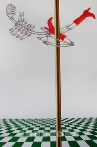 Chauhan, Rambali (Artist). Pole Dance, 2010 | Painting