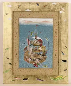Sharma, Ramesh (Artist). Noah's Ark, n.d. | Painting