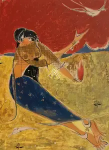 Prabha, B. (Artist). Untitled, n.d. | Painting