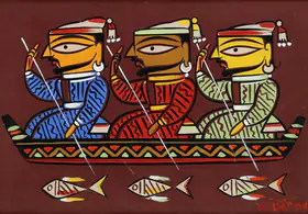 Roy, Jamini (Artist). Untitled, n.d. | Painting