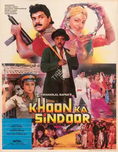 Bafna, Hiren (Producer), Khoon Ka Sindoor, 1993 | Full Sheet Poster
