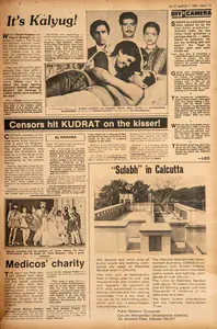 It's Kalyug !. In <i>Blitz.</i> 07 March 1981 | Film Review | 00143888
