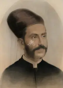 Bomanji, Pestonji (Artist). Portrait of a Parsee Gentleman, n.d. | Painting