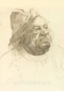 Sabavala, Jehangir (Artist). Hobo, 1948 | Drawing