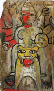 Gade, H.A. (Artist). Bhavani, 1953 | Painting