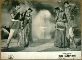 Modi, Sohrab (Producer), Do Gunde, 1959 | Lobby Card
