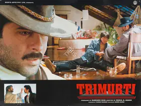 Mehta, Ashok (Cinematographer), Trimurti, 1995 | Lobby Card