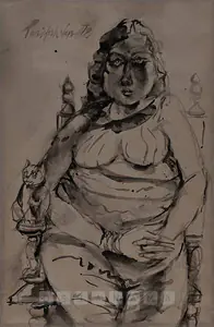 Sen, Paritosh (Artist). Untitled, 1978 | Painting