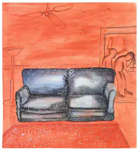 Khakhar, Bhupen (Artist). Morning, 2000 | Painting