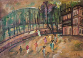 Bendre, N.S. (Artist). Kashmir Series, 1941 | Painting