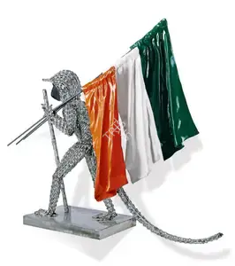 Kotturu, Lakshman Rao (Artist). Flag Vendor, n.d. | Sculpture
