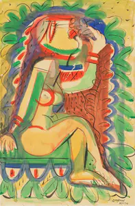 Hassan, Qamarul (Artist). Untitled, 1979 | Painting