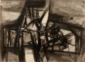 Ramkumar (Artist). Untitled, 1965 | Drawing