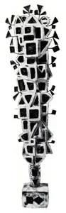 Bhagat, Dhanraj (Artist). Musical Construction, 1967 | Sculpture