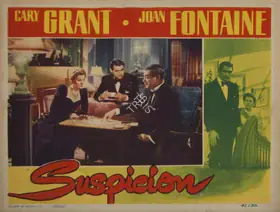 Hitchcock, Alfred (Producer), Suspicion, 1941 | Lobby Card