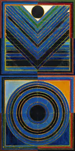 Raza, S.H. (Artist). Ankuran, 1992 | Painting