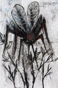 Souza, F.N. (Artist). Mosquito, 1955 | Painting