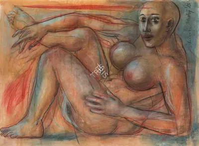 Mistry, Dhruva (Artist). Untitled, 1983 | Painting