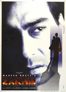 Bhatt, Pooja (Producer), Zakhm, 1998 | Full Sheet Poster