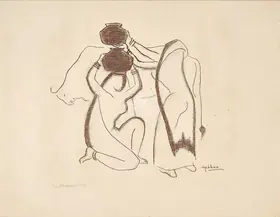 Hebbar, K.K. (Artist). Untitled, 1987 | Graphic Art