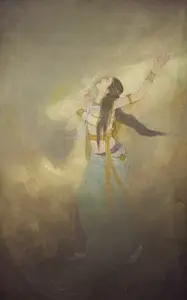 Das, Mrinal K. (Artist). Untitled (Woman), n.d. | Painting