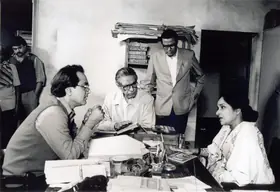 Ghosh, Nemai (Still Photographer), Ganashatru, 1990 | Working Still | CinemaEducation | 00663696