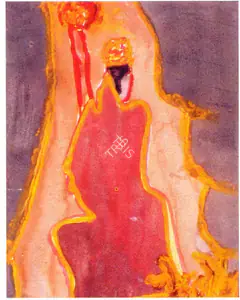 Tagore, Rabindranath (Artist). Untitled, 1934 | Painting