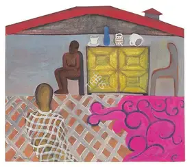 Purkayastha, Ashim (Artist). Untitled, 1998 | Painting