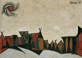 Ribeiro, Lance (Artist). Untitled, 1961 | Painting
