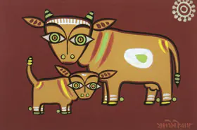 Roy, Jamini (Artist). Untitled, n.d. | Painting