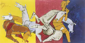 Husain, M.F. (Artist). Untitled, n.d. | Painting