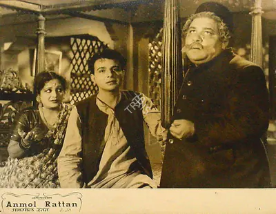 Nagar, Ratanlal (Cinematographer), Anmol Rattan, 1950 | Lobby Card